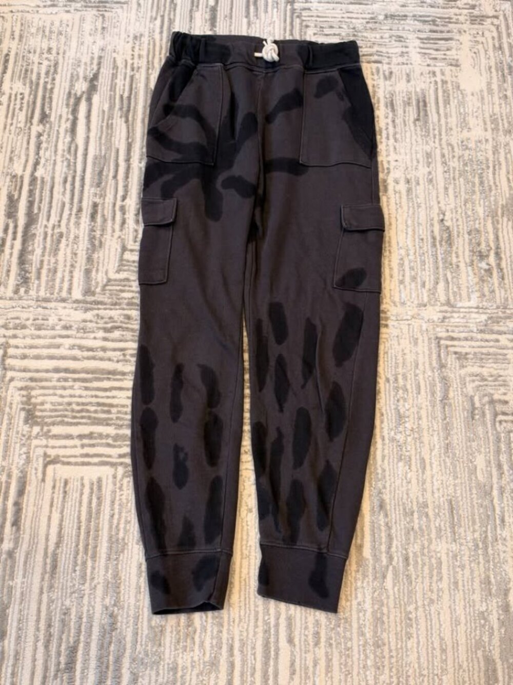 No Boundaries women's small black cargo jogger sweatpants